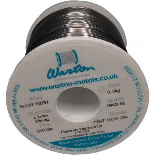 Omega 18SWG 500G Rosin Free Solder